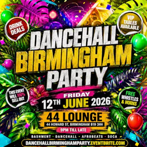Dancehall Birmingham Party