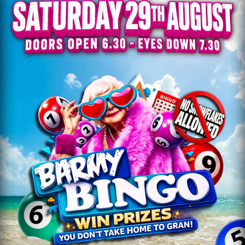 Barmy Bingo - Bridgend at Luna Live Lounge