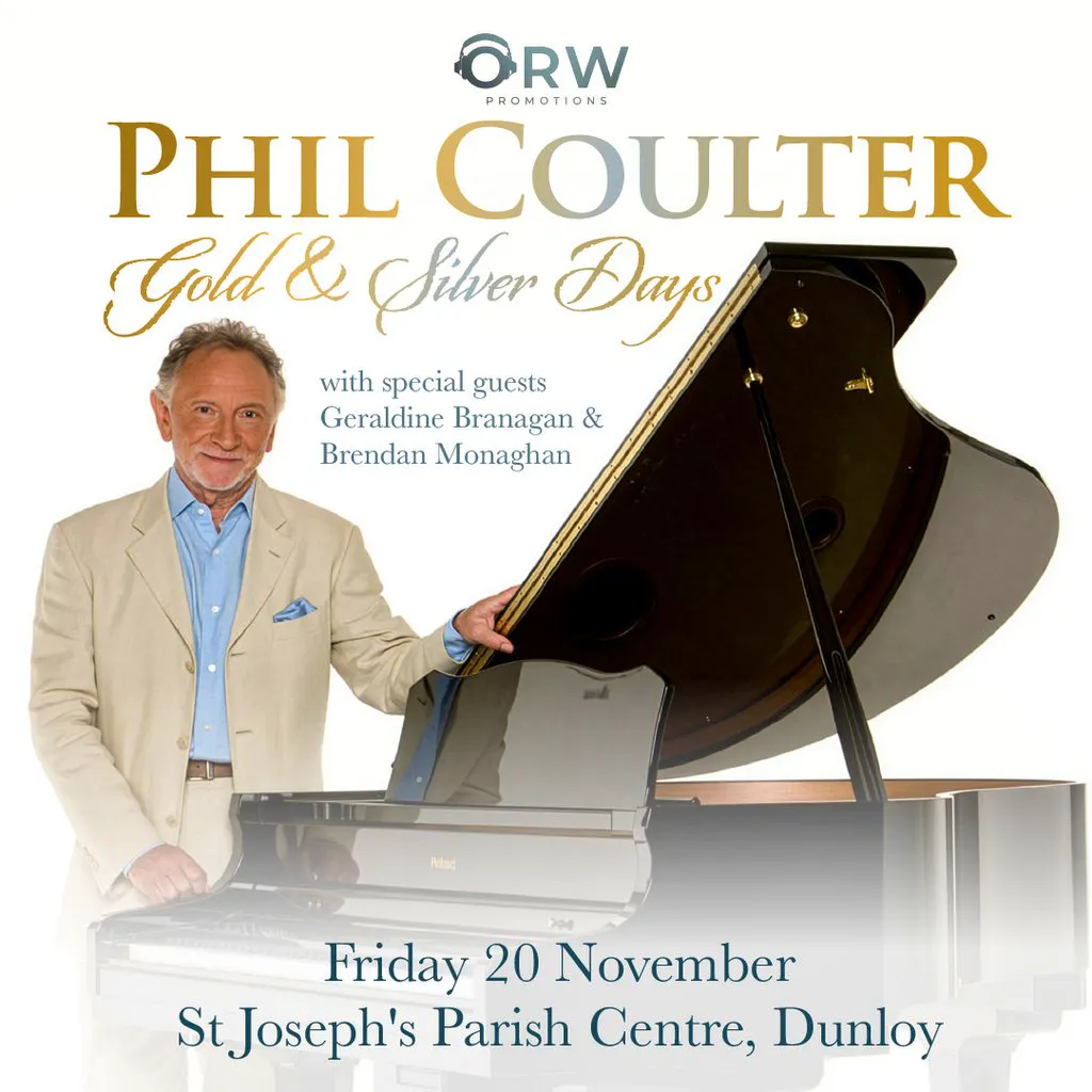 Phil Coulter - Gold and Silver Days at St Joseph's Parish Centre Dunloy