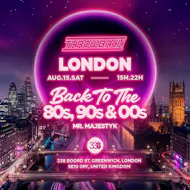 Throwback LONDON Studio338 - Back to 80s, 90s & 00s at Studio 338 London