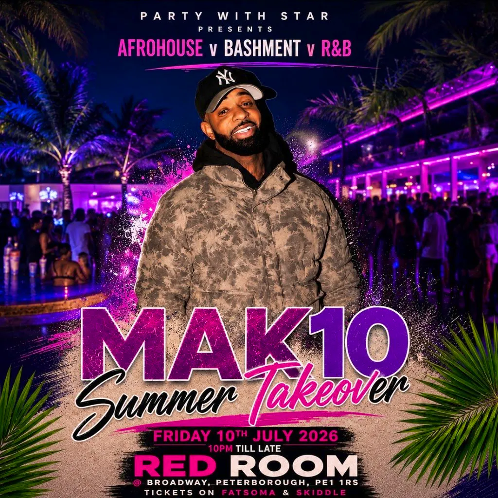 Peterborough we got Mak10 performing live with special guest at RedRoom