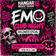 Halloween Special Emo Night at Hangar 18