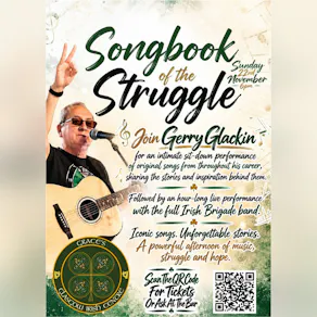 Gerry Glackin - Songbook of the Struggle + FANZONE PACKAGE