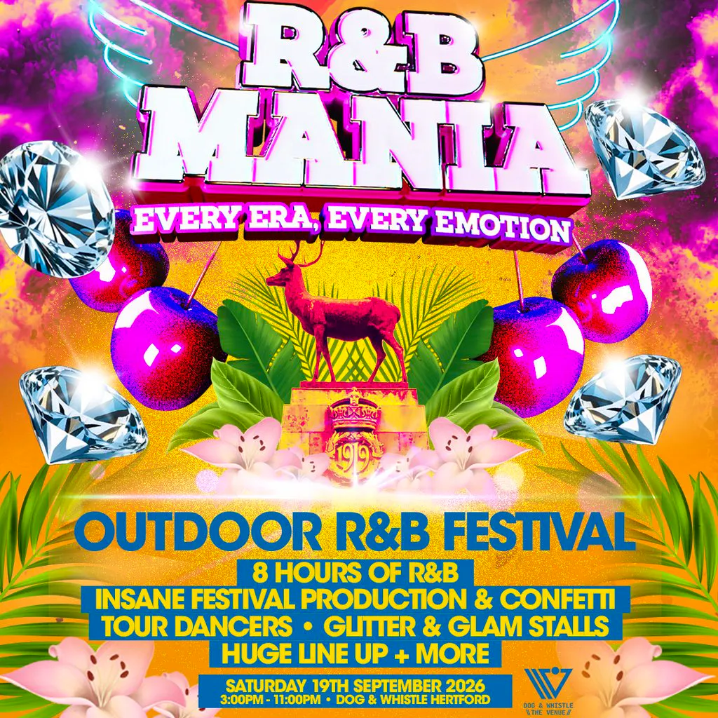RNB MANIA | Hertford's R&B Festival at Dog And Whistle, Hertford