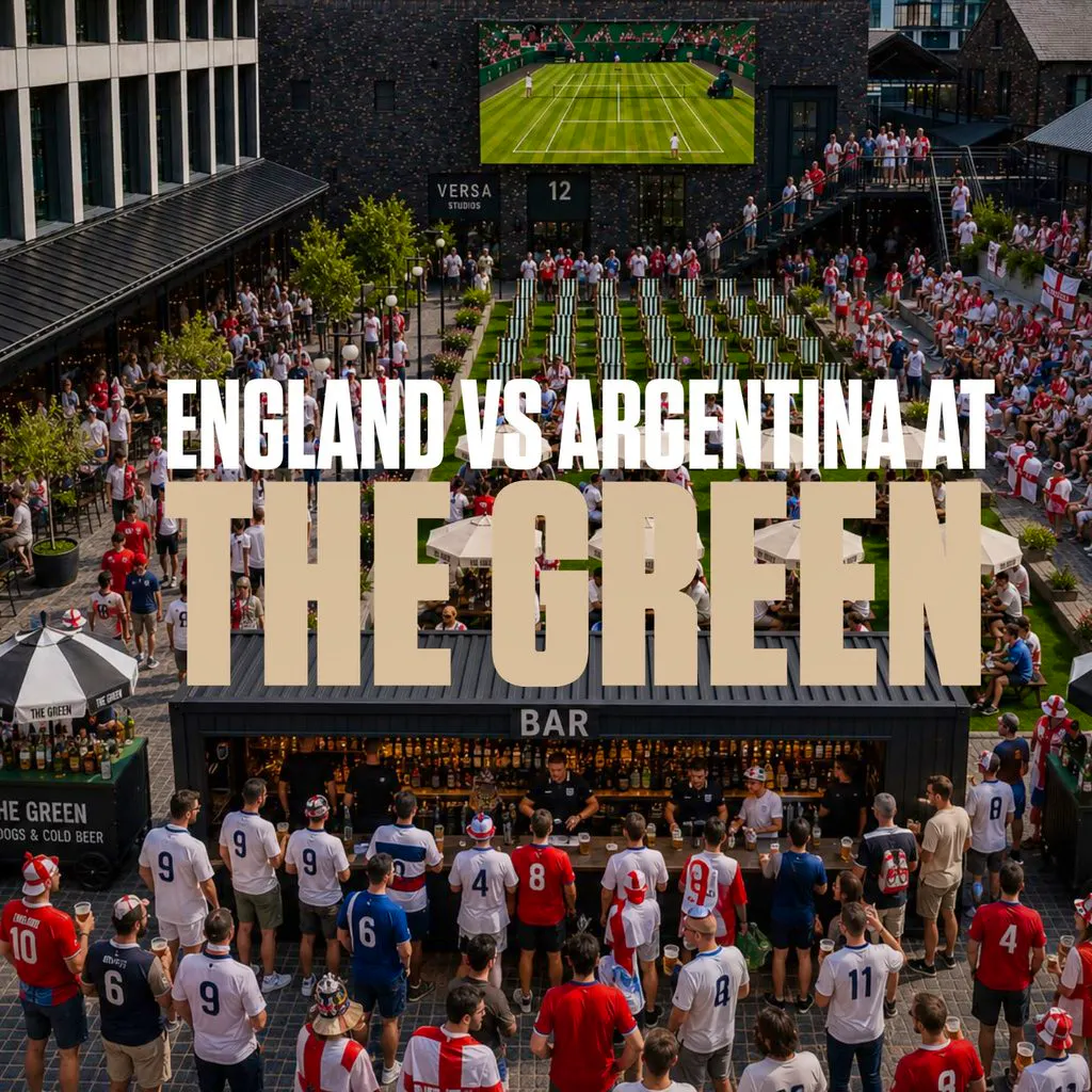World Cup Screening: England vs Argentina at The Green