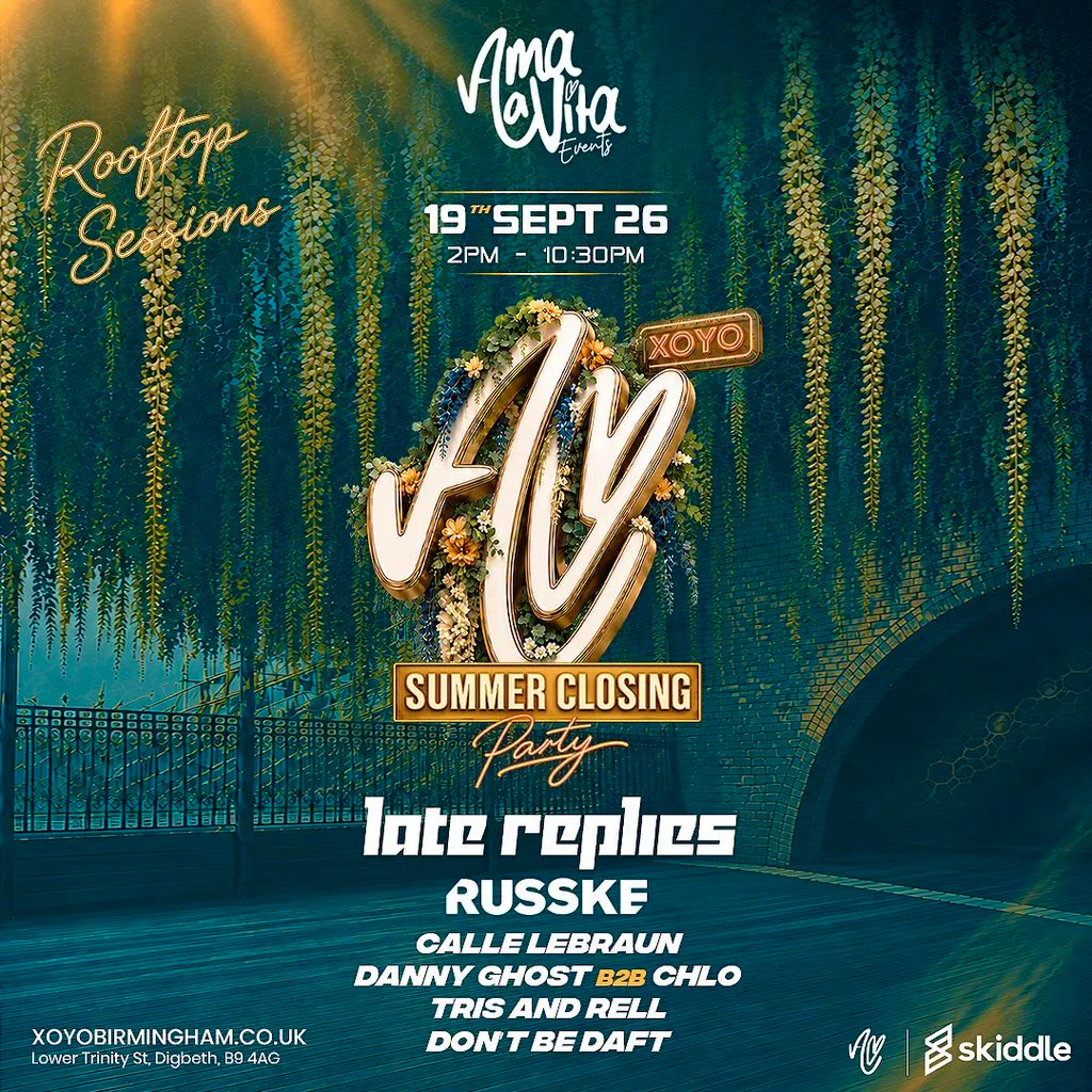 Ama La vita: Summer Closing party at XOYO Rooftop