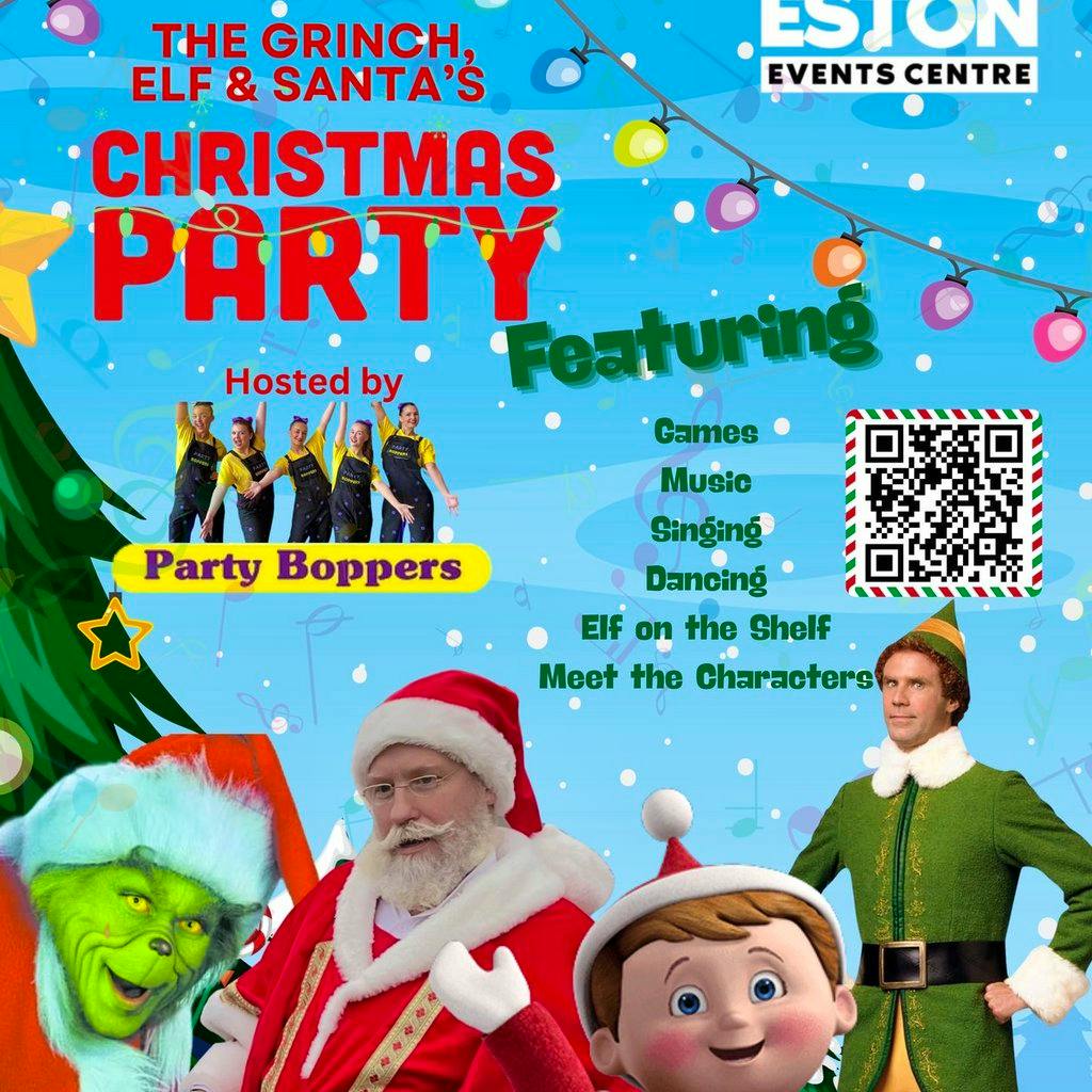 Grinch Elf and Santa's Christmas Party at Eston Events Centre