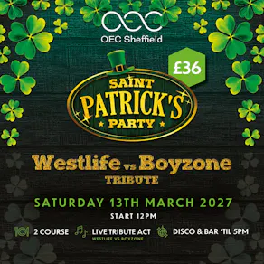 Westlife V Boyzone St Paddy's Party