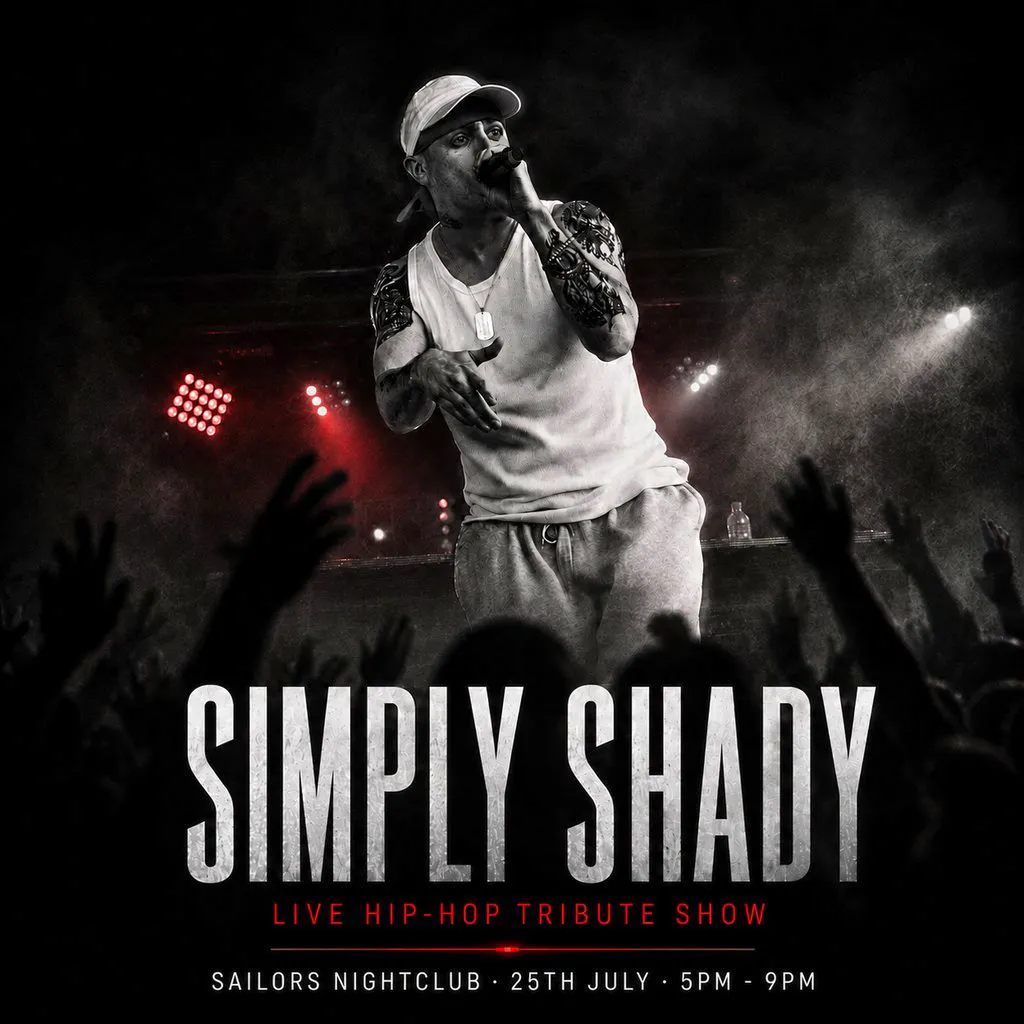 Simply Shady - Eminem Tribute Act @ Sailors Nightclub + DJs at Sailors Arms