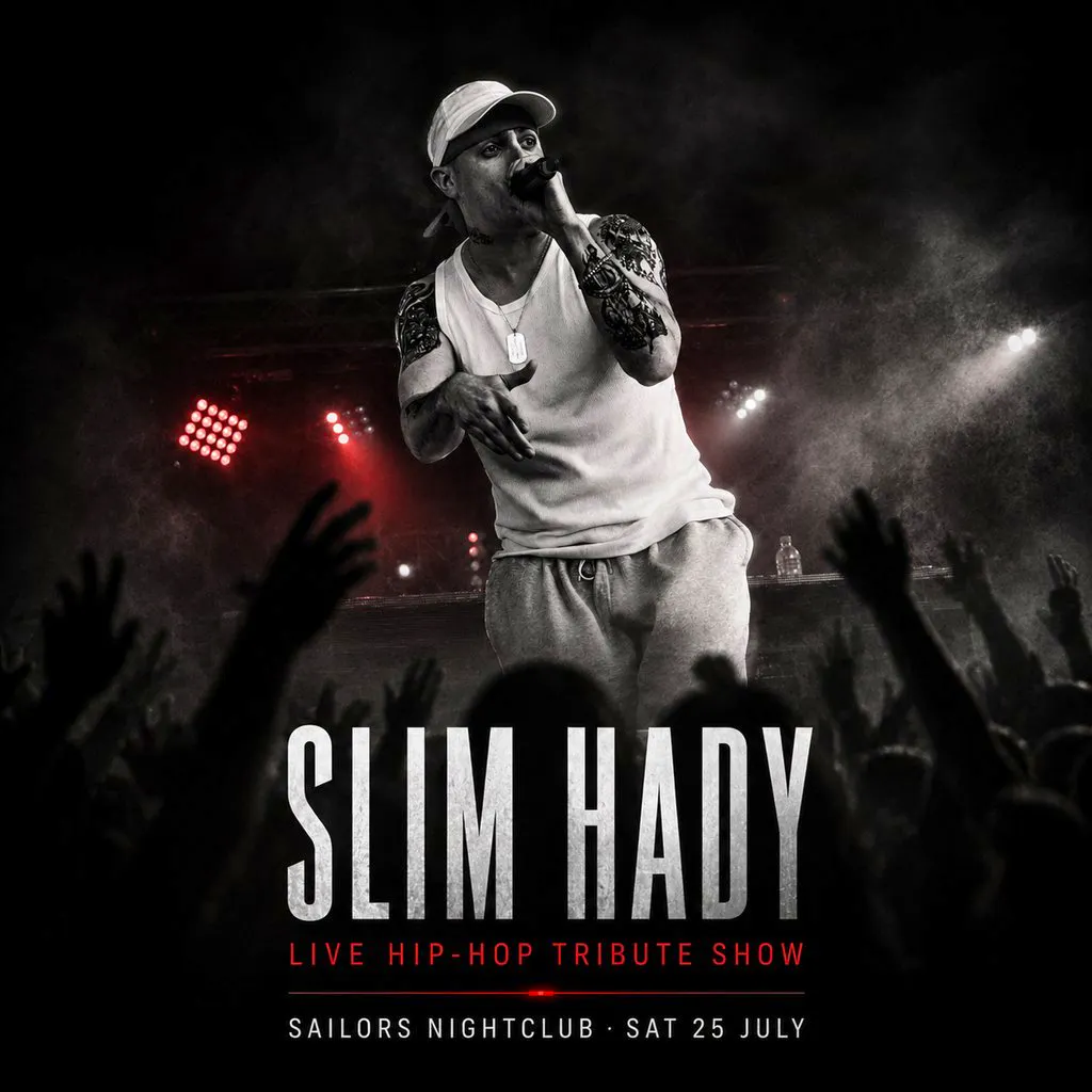 The Real Slim Hady - Eminem Tribute Act @ Sailors Nightclub at Sailors Arms