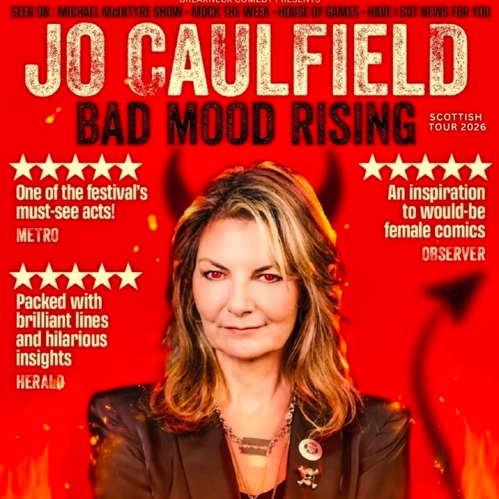 Jo Caulfield at Inverurie Town Hall