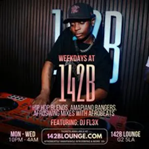 Weekdays @ 142B!