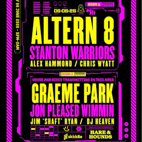 Heritage: Altern 8, Graeme Park, Stanton Warriors, Jon Pleased