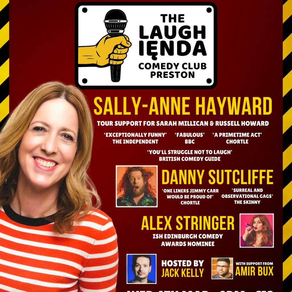 The Laughienda Comedy Club Preston | 4th Mar '26 at The Continental