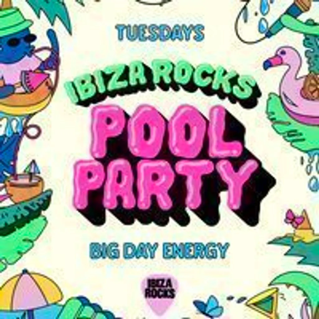 Ibiza Rocks Pool Party at Ibiza Rocks Hotel