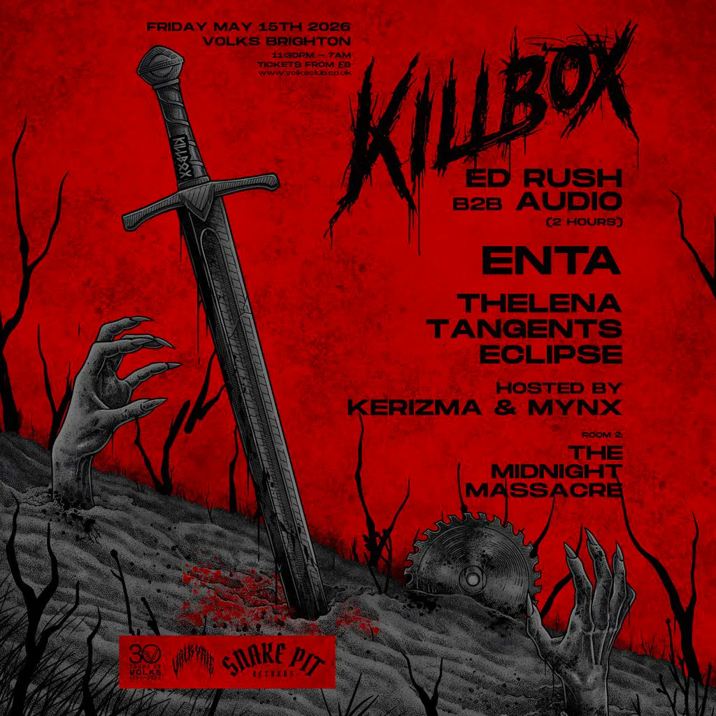 Snakepit w/ Killbox (Audio & Ed Rush) & Enta + Valkyrie at The Volks Nightclub