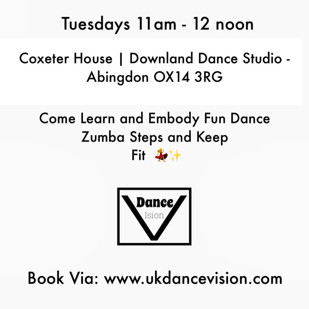 Zumba Class at Downland Dance Coxeter House, Abingdon, OX14 3RG