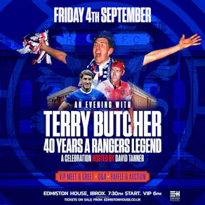 An Evening With Terry Butcher... 40 Years a Rangers Legend