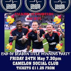 FSS Title Winning Party at Camelon Social Club