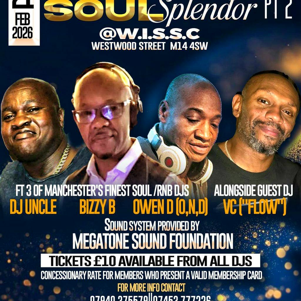 Soul Splendor PT2 at West Indian Sports And Social Club
