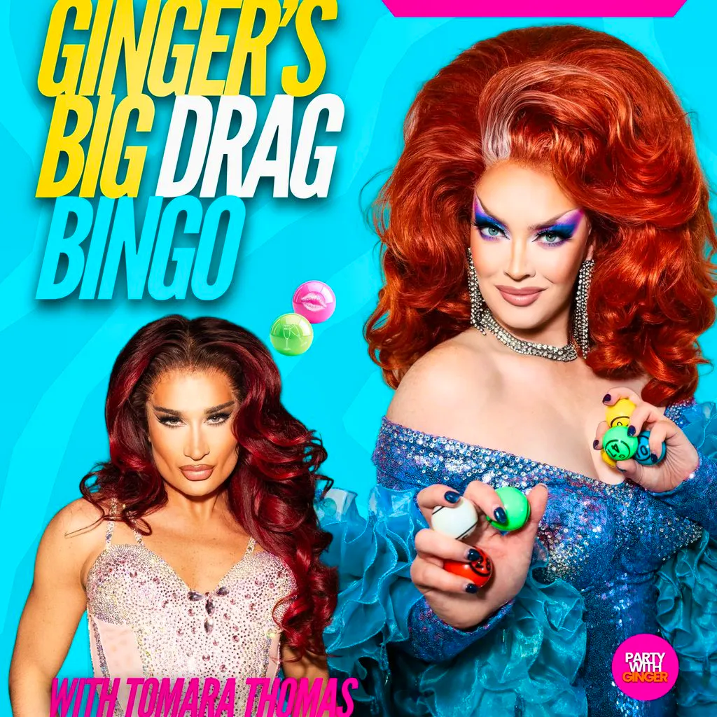 Gingers Big Drag Bingo at KNOX Dorking