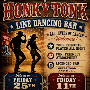 HonkyTonk 25th September 2026