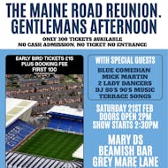 Maine Road Reunion and Gentleman's Day at Mary D's Beamish Bar