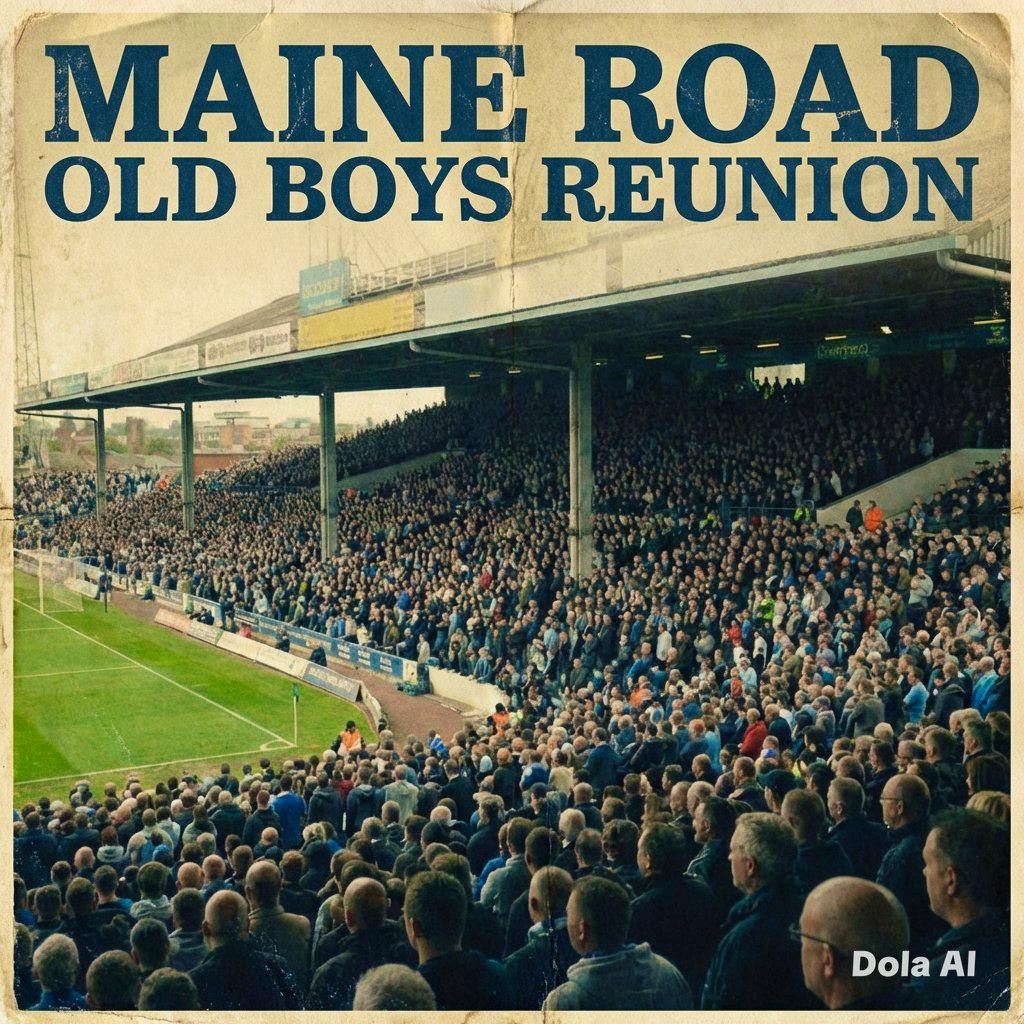 Maine Road Reunion and Gentleman's Day at Droylsden Football Stadium
