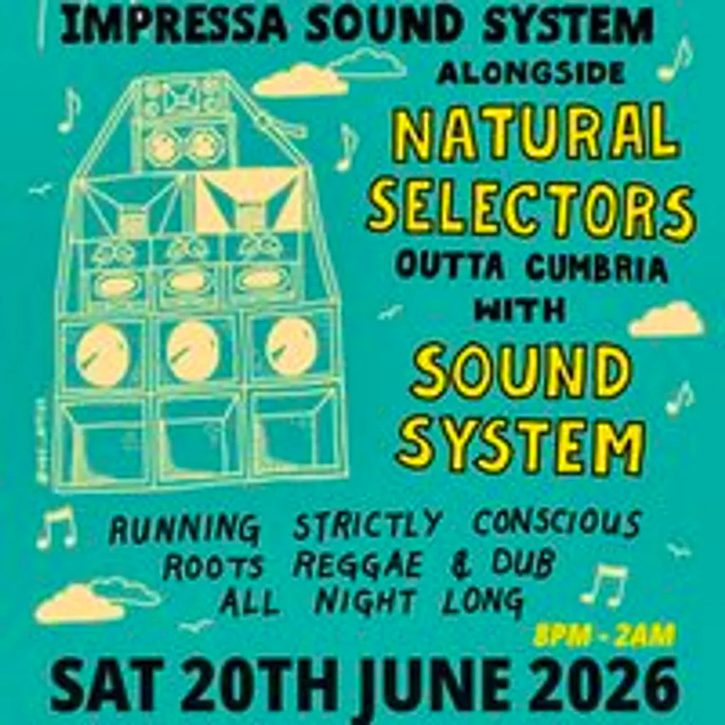 Natural Selectors Sound System alongside Impressa Sound System at Niamos