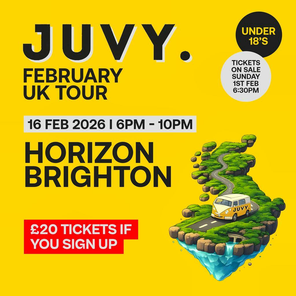 JUVY Under 18s - Feb tour - Mon 16th February - BRIGHTON at Horizon