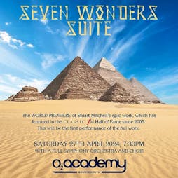 Seven Wonders Suite | O2 Academy Bournemouth Bournemouth  | Sat 27th April 2024 Lineup
