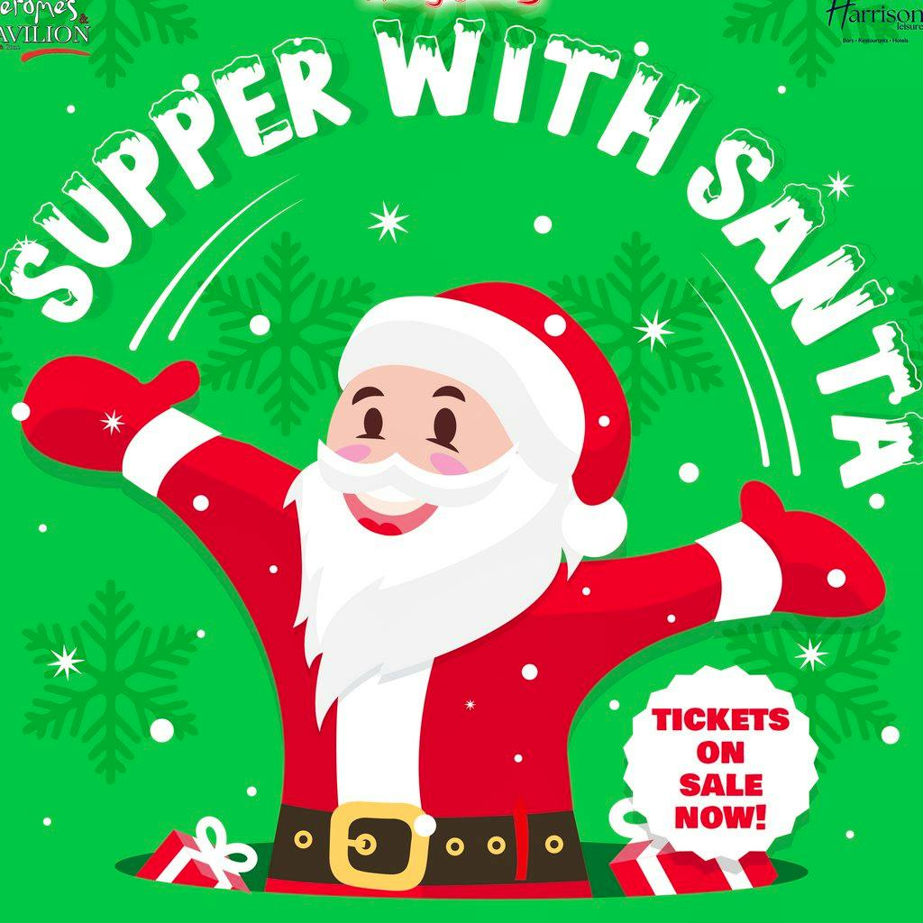 Supper with Santa! at Jeromes & Pavilion Bar, Montyzoomers at Jeromes Pavilion Bar