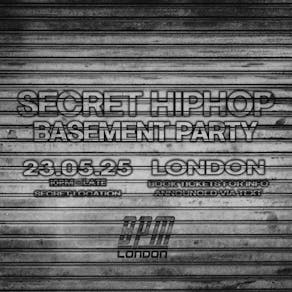 Secret Hiphop Basement Party