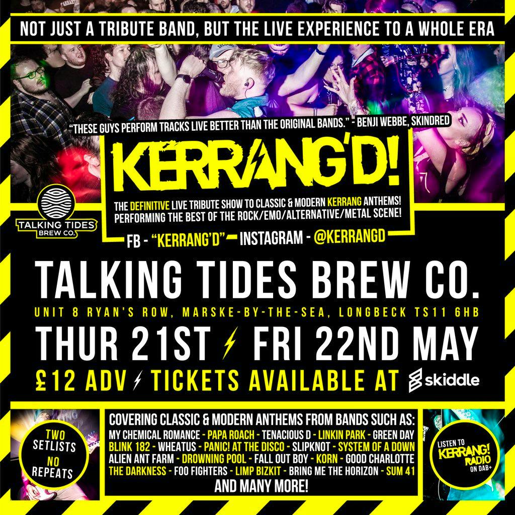 Kerrang'd Night 2 at Talking Tides Brew Co