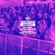 The SHE pres. Curious Energy with Lizzie Curious at The She Hastings