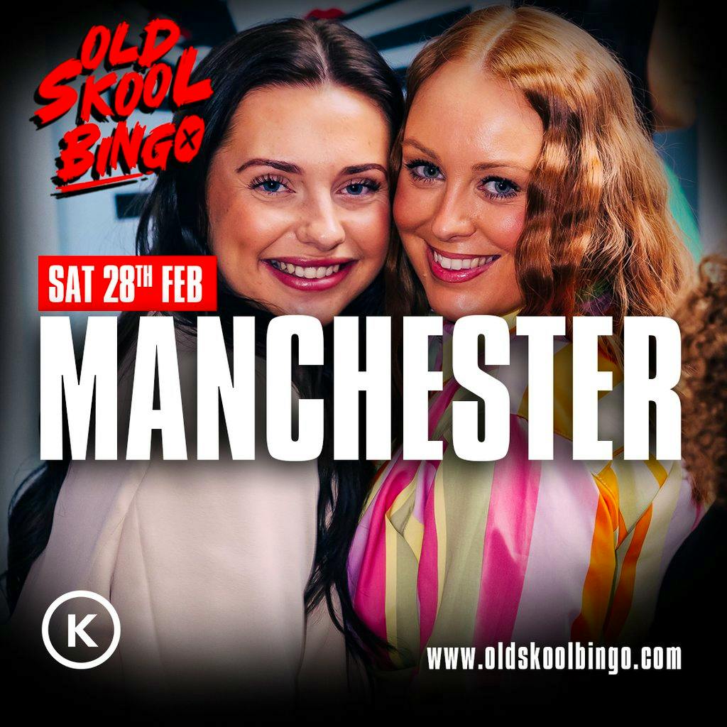 Old Skool Bingo Sat 28th Feb Manchester at Kable