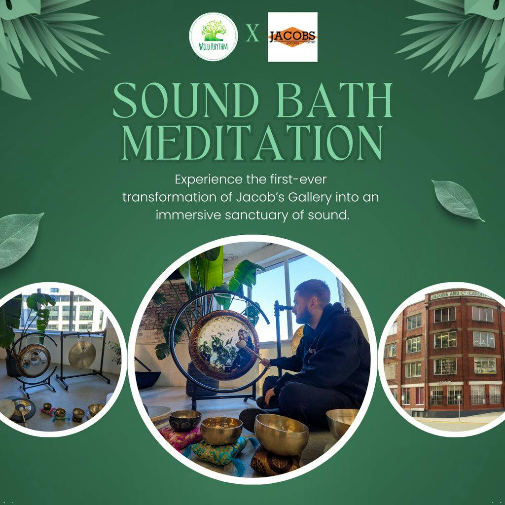 Sound Bath Meditation at Jacobs Antiques Market