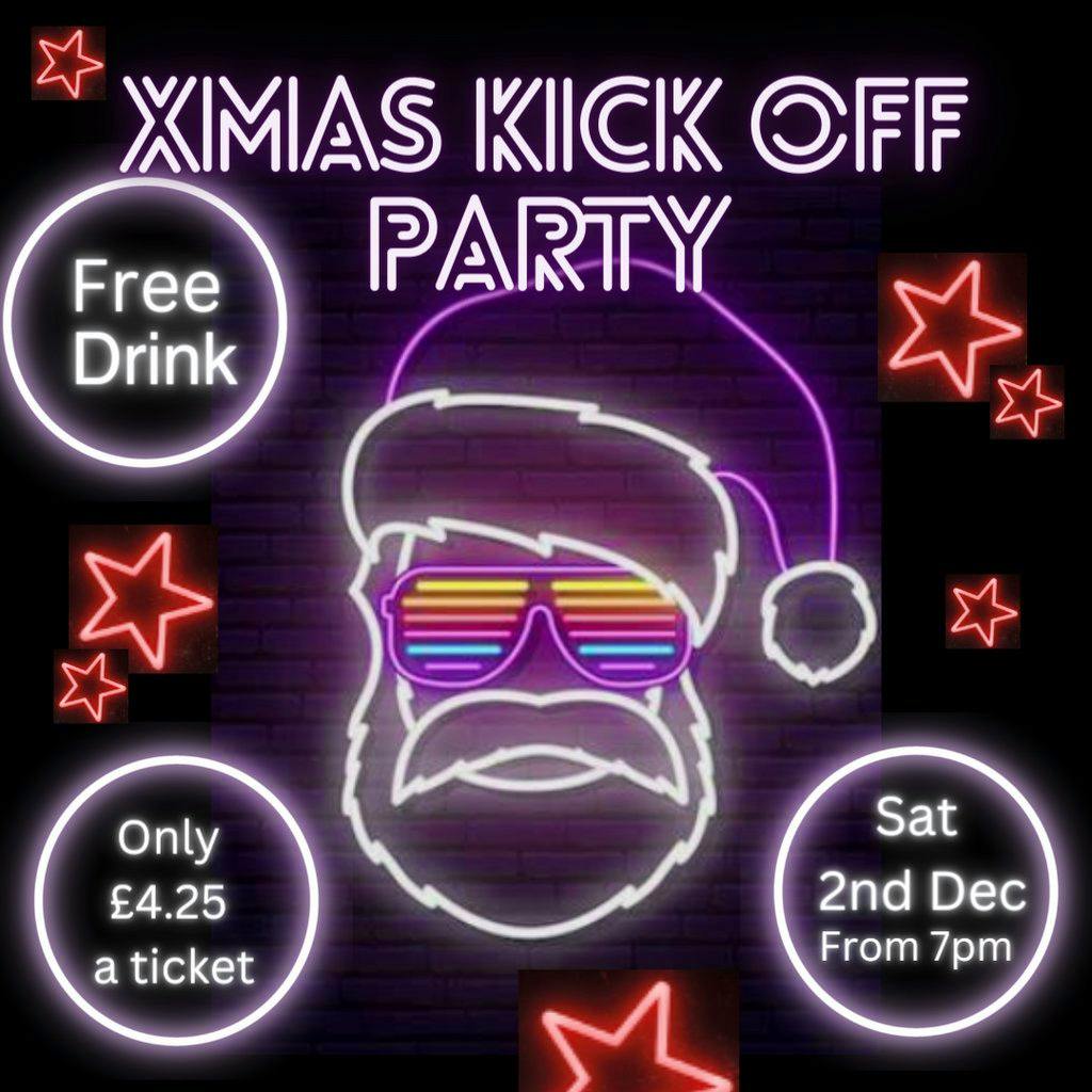 Xmas Kick Off Party Playhouse Nul NewcastleunderLyme Sat 2nd