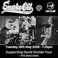 Snake Oil Band at the 100 Club Tuesday Blues at 100 Club
