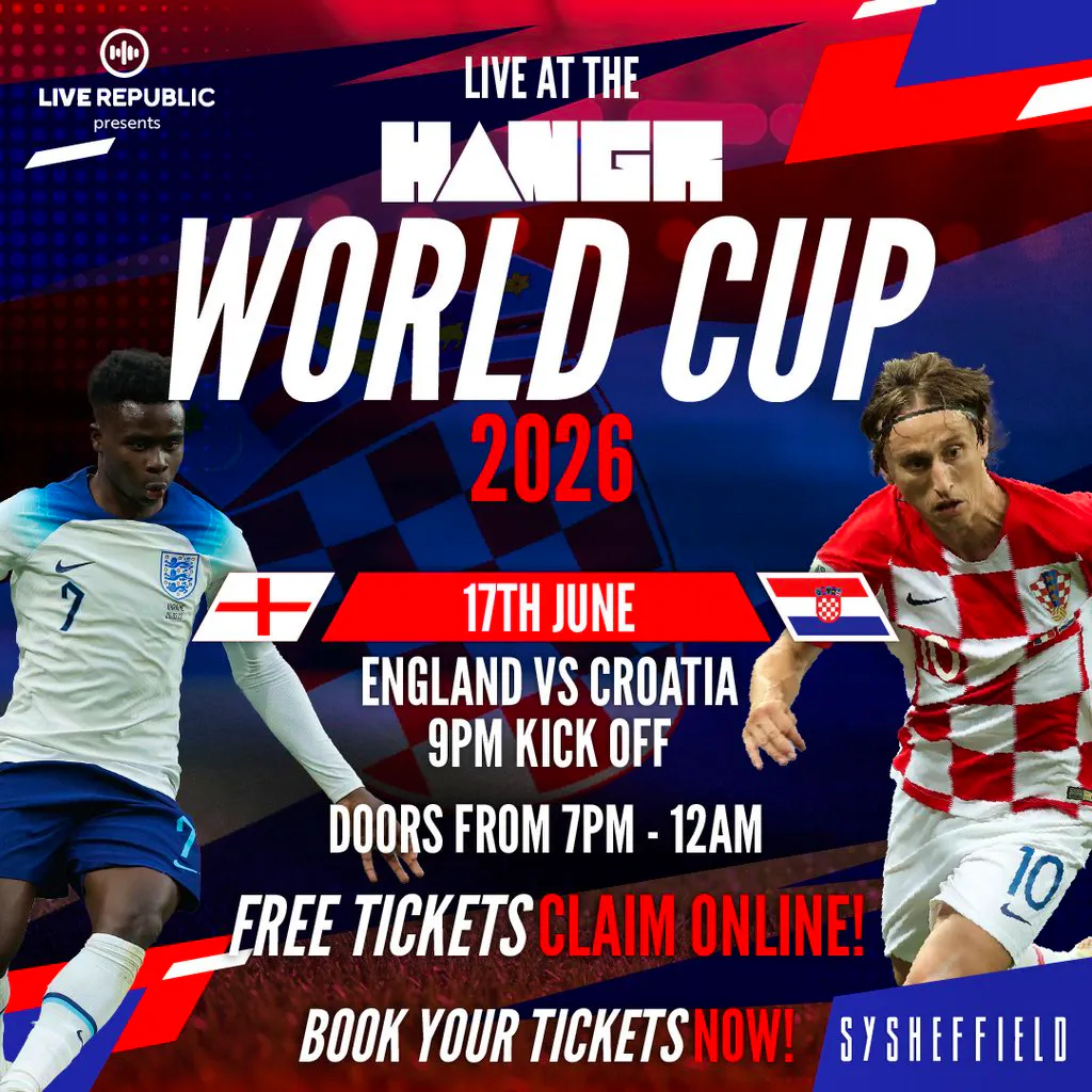 ENGLAND V CROATIA| World Cup 2026 at Steelyard