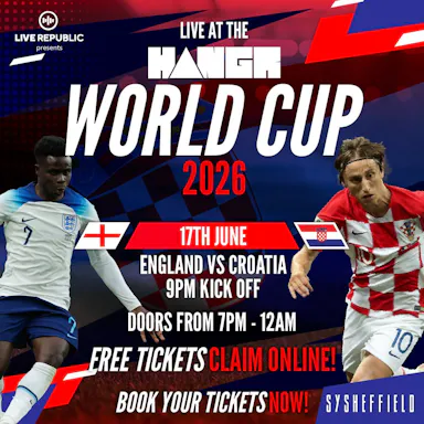 ENGLAND V CROATIA| World Cup 2026 — HANGR WAREHOUSE