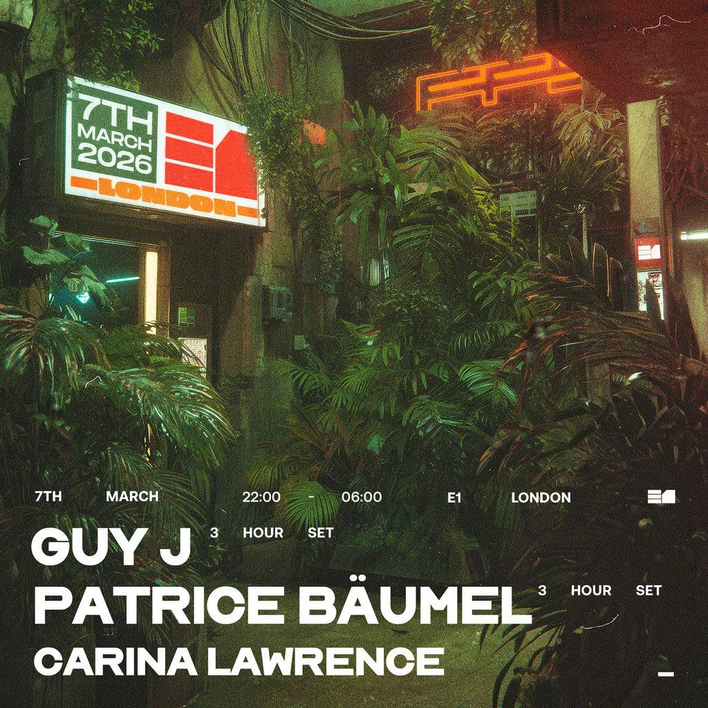 Guy J and Patrice Bäumel at Unit 2, 110 Pennington St, London E1W 2BB