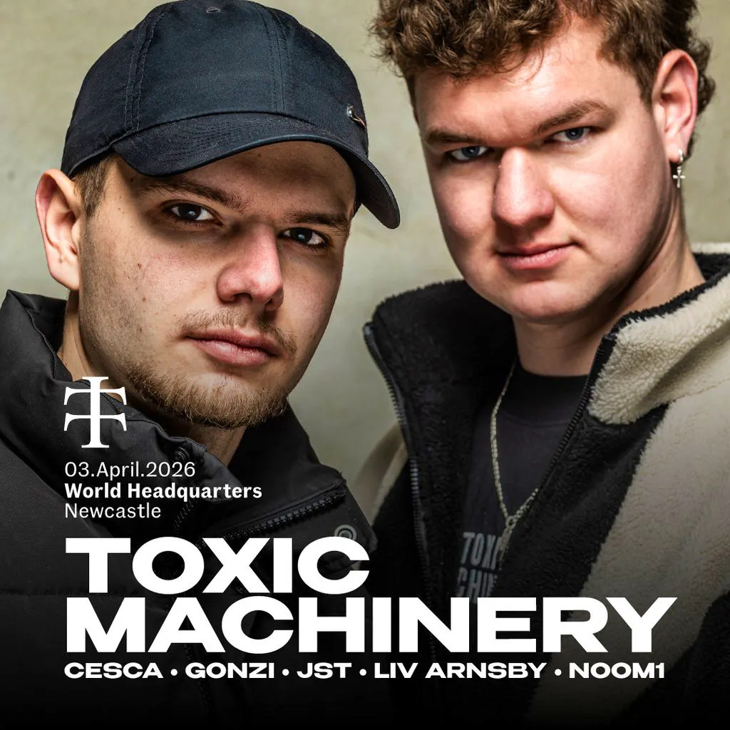 Teletech Newcastle: Toxic Machinery @ WHQ at World Headquarters