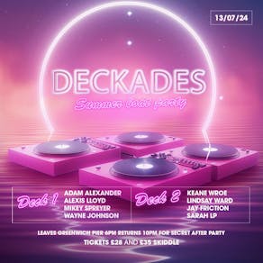 Deckades - Summer Boat Party