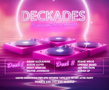Deckades - Summer Boat Party