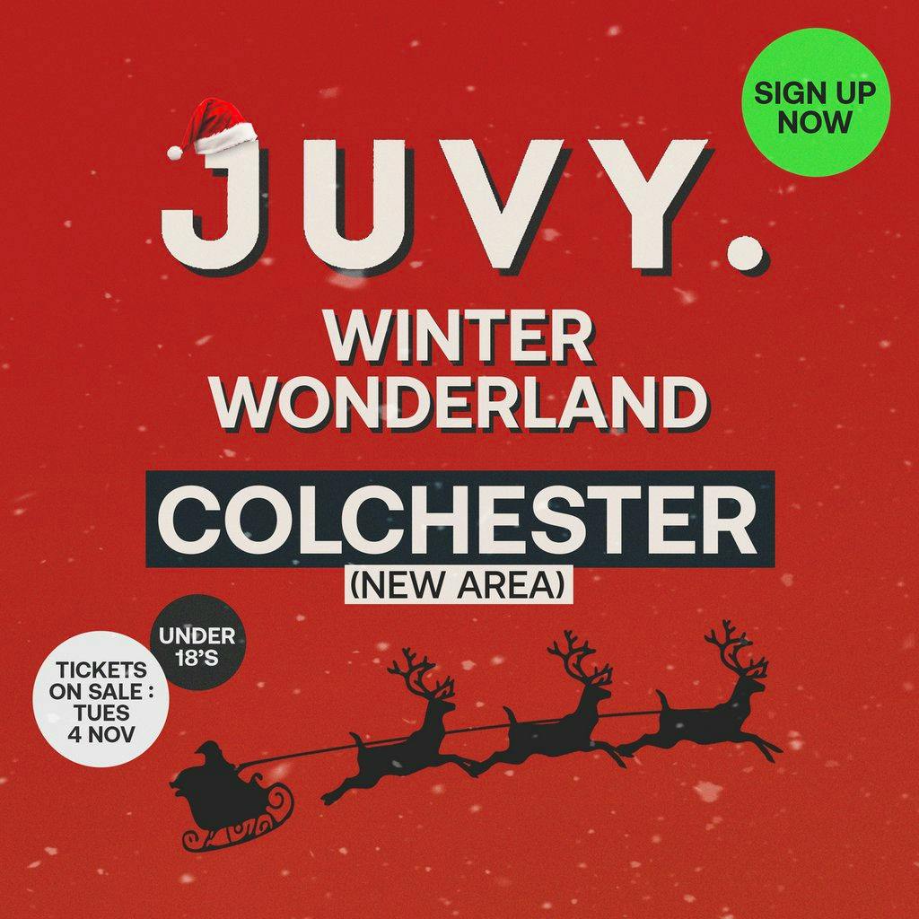 JUVY Under 18s - Xmas Tour - Mon 22 December - COLCHESTER at Trilogy Colchester