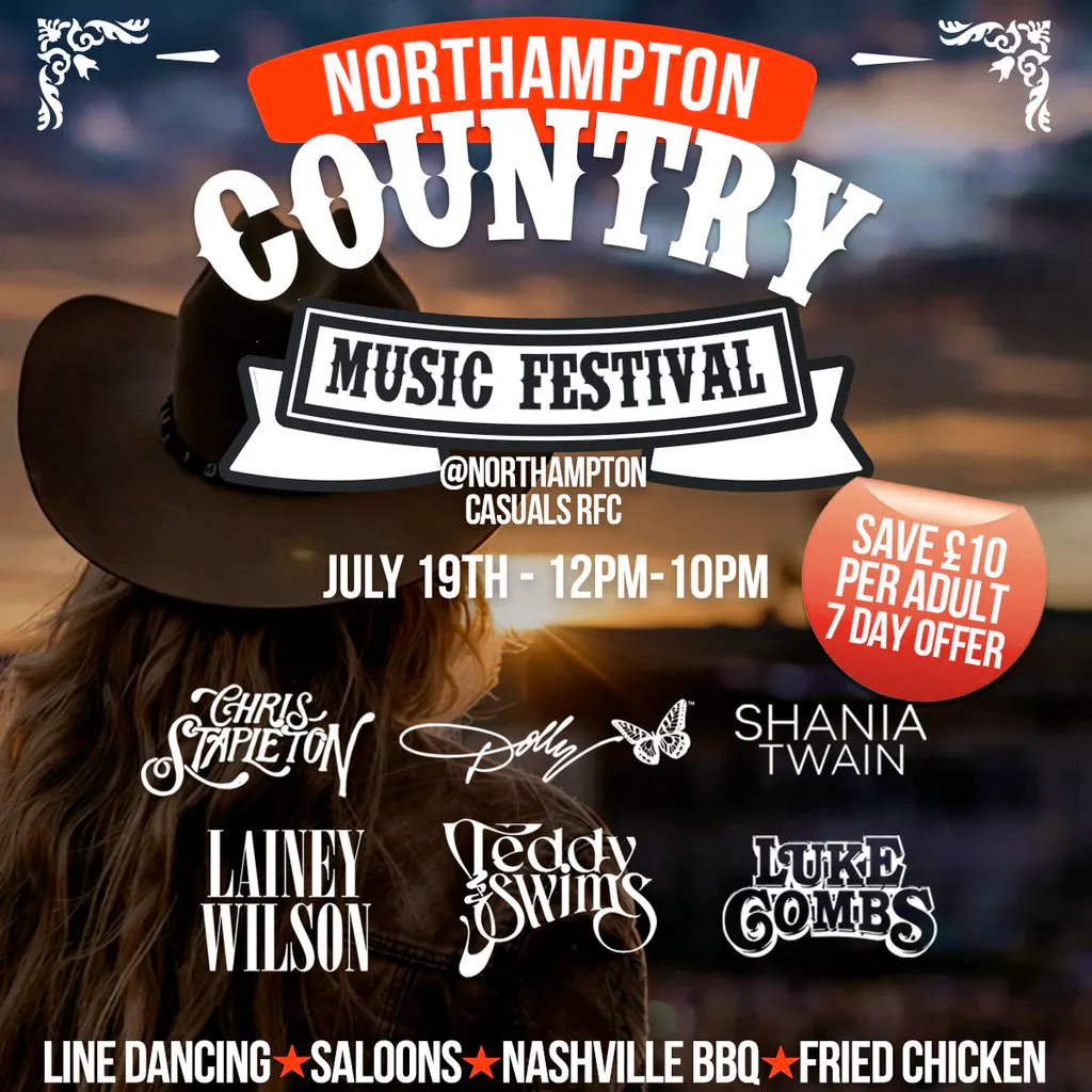 Northampton Country Music Festival at Northampton Casuals RUFC