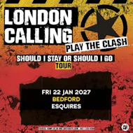 LONDON CALLING play The Clash at Bedford Esquires