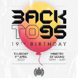BackTo95: BOXING DAY SPECIAL Tickets | Ministry Of Sound London  | Sun 26th December 2021 Lineup