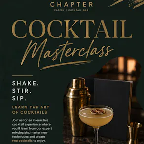 Cocktail Materclass